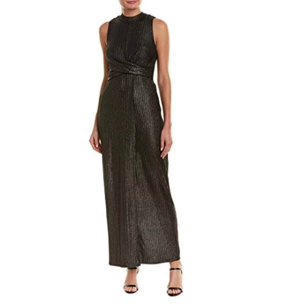 BCBG GENERATION front wrap maxi dress